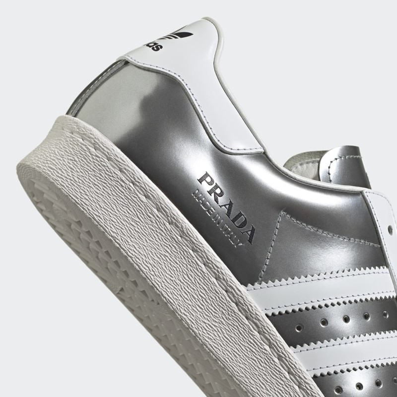 Prada x adidas Superstar Silver Metallic | FX4546 | Grailify